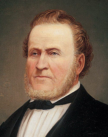 Brigham Young enters Utah
