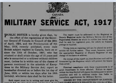 Military Service Act