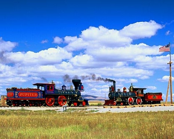 Transcontinental Railroad is finished