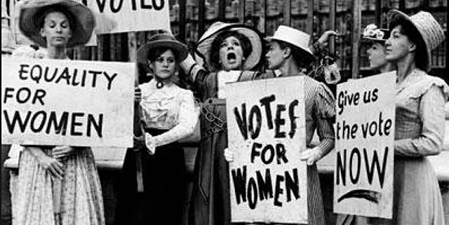 Women suffrage in the West