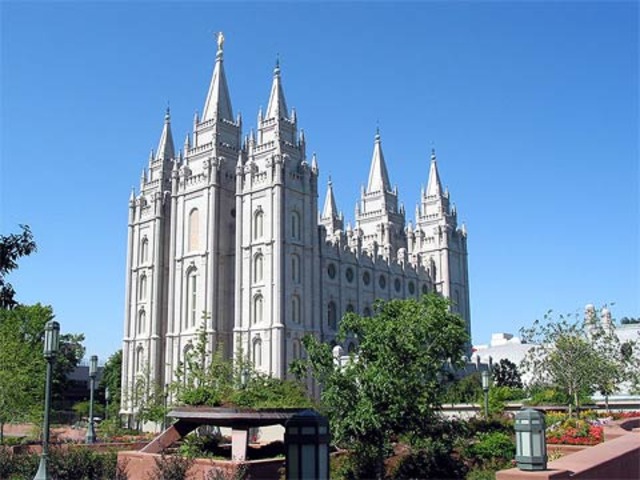 Salt Lake temple was dedicated