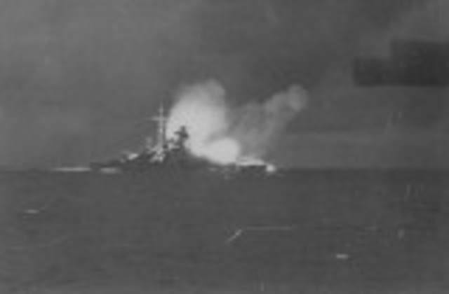 The Bismarck's last stand in Atlantic Ocean