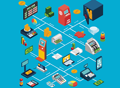 Operaciones bancarias por computadora