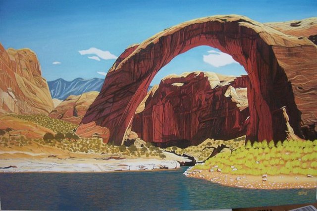 Rainbow bridge made national monument