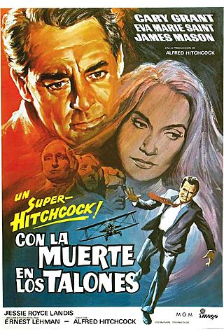 Con la muerte en los talones (Alfred Hitchock