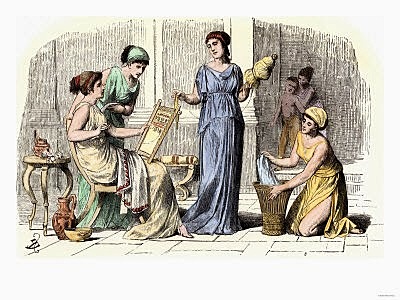 Papel de la mujer y el tipo de educación femenina de Grecia.