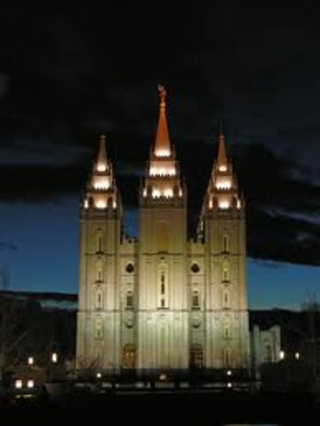 Salt  Lake City's Dedcation