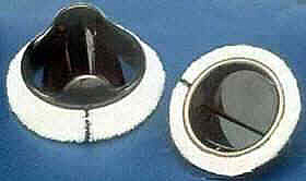 Disco lenticular de dos disco o bivalva