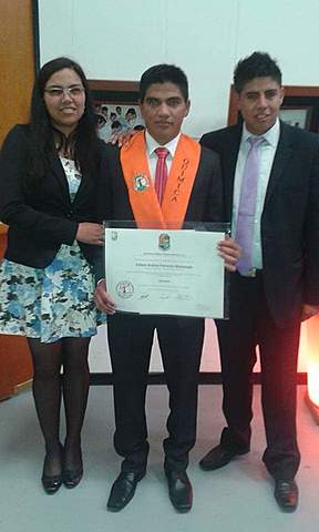 Grado Profesional de mi hermano