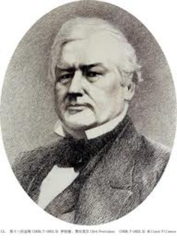 Millard Fillmore signs the Fugitive Slave Act