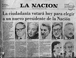ELECCIONES PRESIDENCIALES