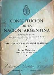 Constitucion de la Nación Argentina