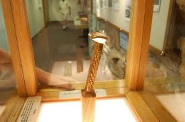 Golden Spike was put in the ground