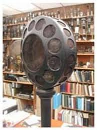 Telefono con microfono de carbon