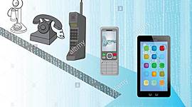 Timeline: Evolución histórica del teléfono.