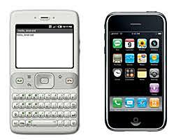 Primer teléfono táctil