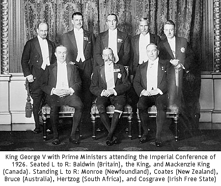 Balfour Declaration - November 18, 1926: