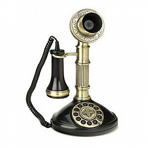 Teléfono candelabro