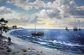 Landing at James Town