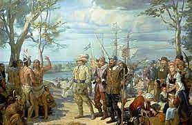 Peter Minuit buys Manhattan Island