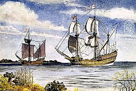 Settlers land at Maryland