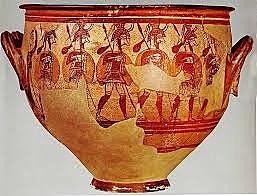 Extinción de la civilización micénica - Grecia