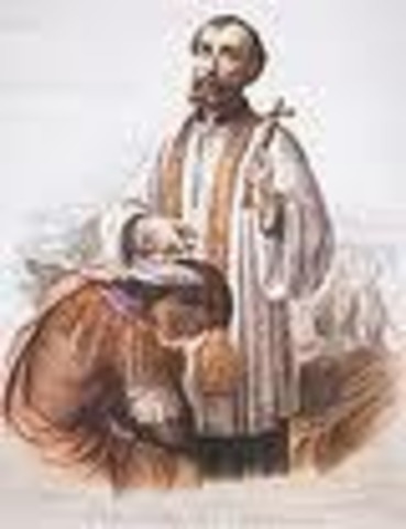 the first christian (jesuit) arrive