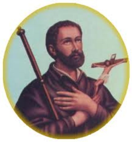 Saint Francis Xavier arrives in Japan