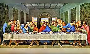 Da Vinci crea la pintura reconocida como "La última cena"