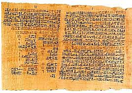 PAPIRO DE EBERS EGIPTO