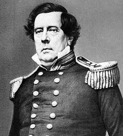 Commodore Perry and US Navy enter Uraga Bay