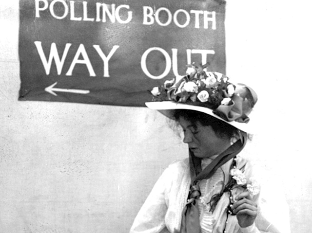 White women get the right to vote, March 1918 (+1)