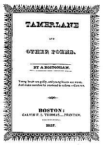 'Tamerlane and Other Poems' de Edgar Allan Poe