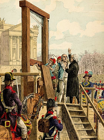 Louis XVI executed
