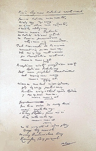 Józef Wybicki writes "Mazurek Dąbrowskiego", the national anthem of Poland - 1797r.