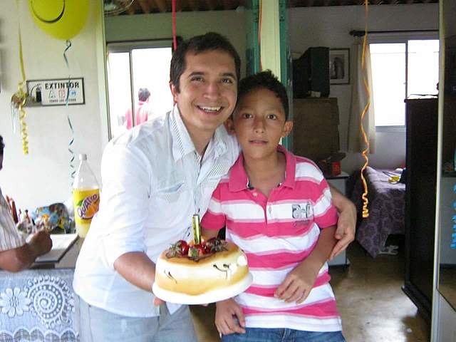 I was born in Manizales