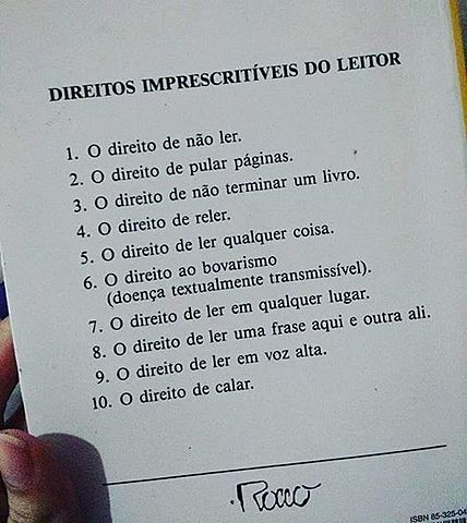 Que tipo de leitor és?