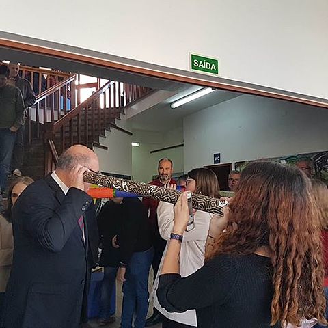 O presidente da Camara municipal de VFX