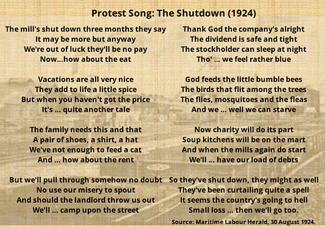 Coal Miners and Factory Workers