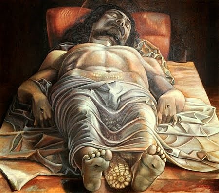 Lamento sobre Cristo Muerto de Andrea Montegna