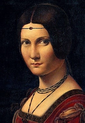 La Belle Ferroniere , de Leonardo Da Vinci