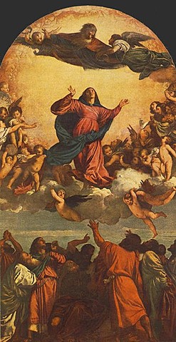 La Asunción de la Virgen de Tiziano Vecellio