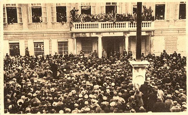 Irredentismo italiano en Dalmacia: D'annunzio lidera la rebeldia en Fiume