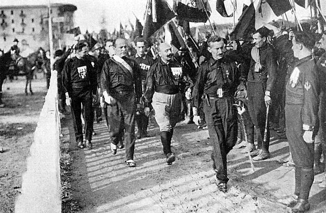 Marcha sobre roma: Mussolini en el poder
