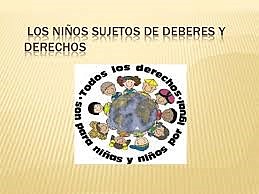 El niño como sujeto social de derecho