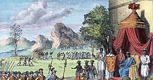 Religión nueva en el Congo.