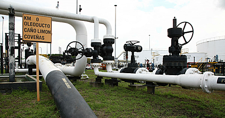 Inauguración Oleducto Caño Limón - Coveñas