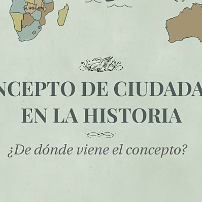 Timeline: EVOLUCIÓN DEL CONCEPTO DE CIUDADANÍA