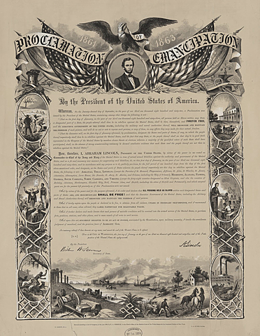 The Emancipation Proclamation
