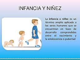 En Colombia - Las etapas de niñez y adolescencia se dividen en